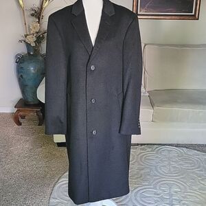 Izod Men's  Wool Long Coat Size 40R